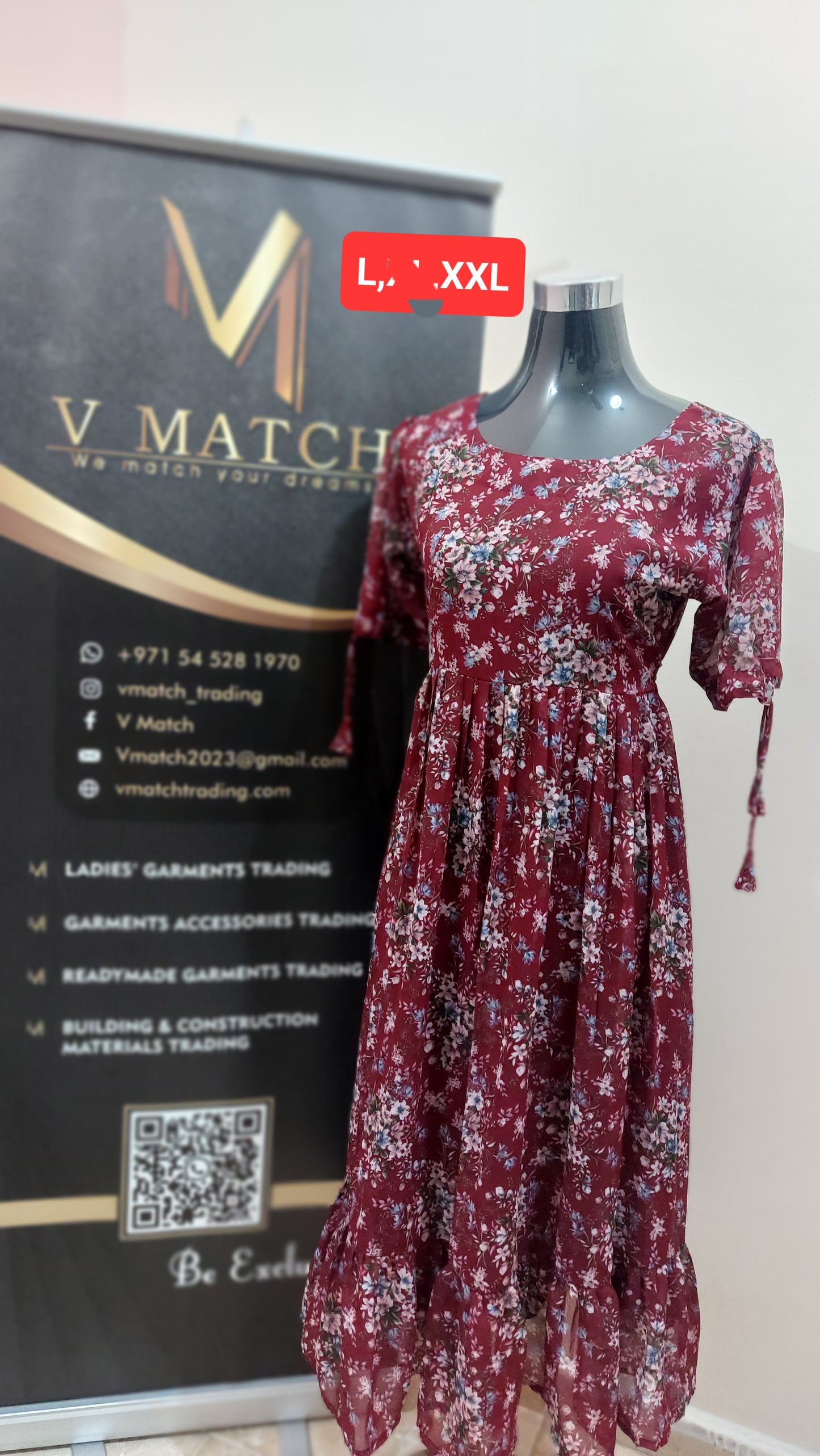 OS32. GEORGETTE FROCK.