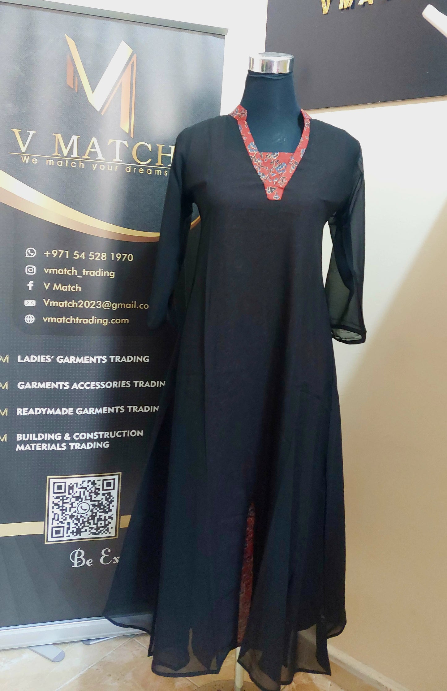 OS64 Beautiful Georgette Removable Jacket with Cotton Inner!!!