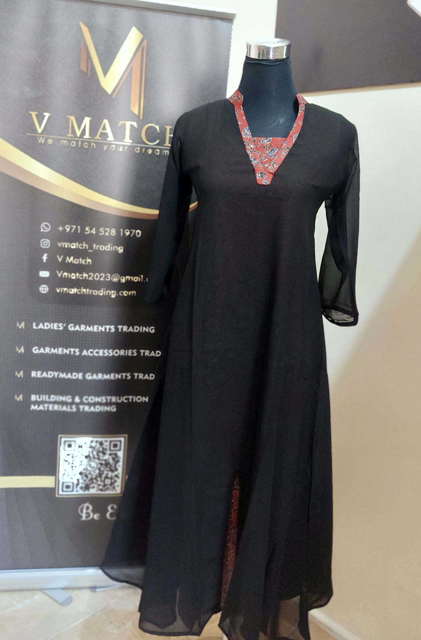 OS64 Beautiful Georgette Removable Jacket with Cotton Inner!!!