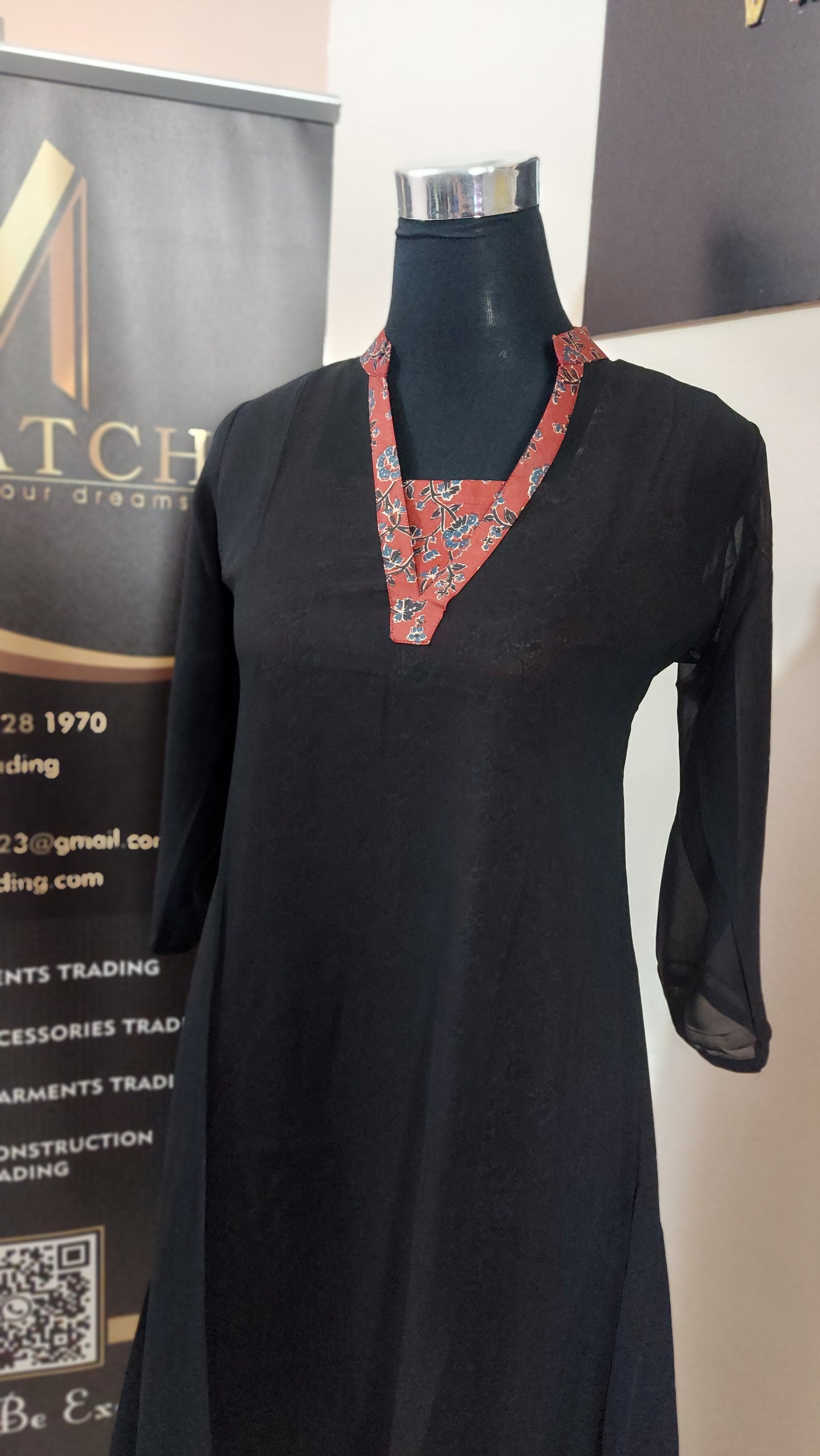 OS64 Beautiful Georgette Removable Jacket with Cotton Inner!!!