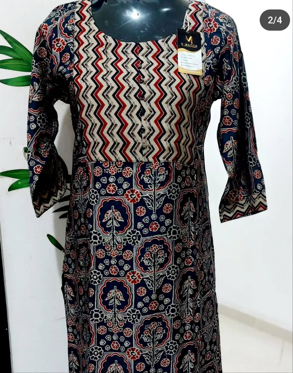 OS 37. Semi Muslin Top with Bottom.