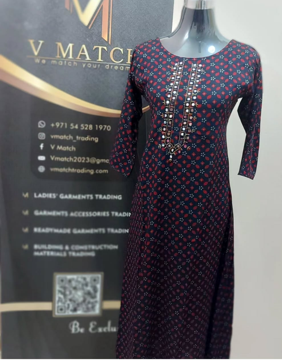 OS44 Rayon kurthi