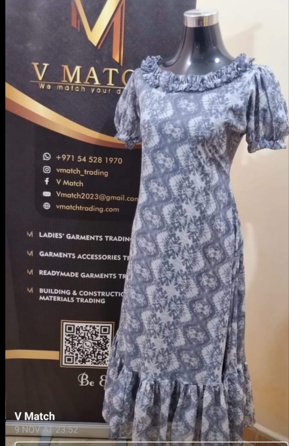 OS 51 georgett frock