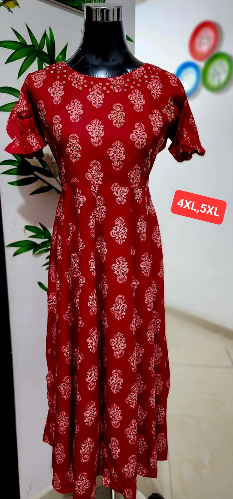 OS65. Cotton Frock with Lining.