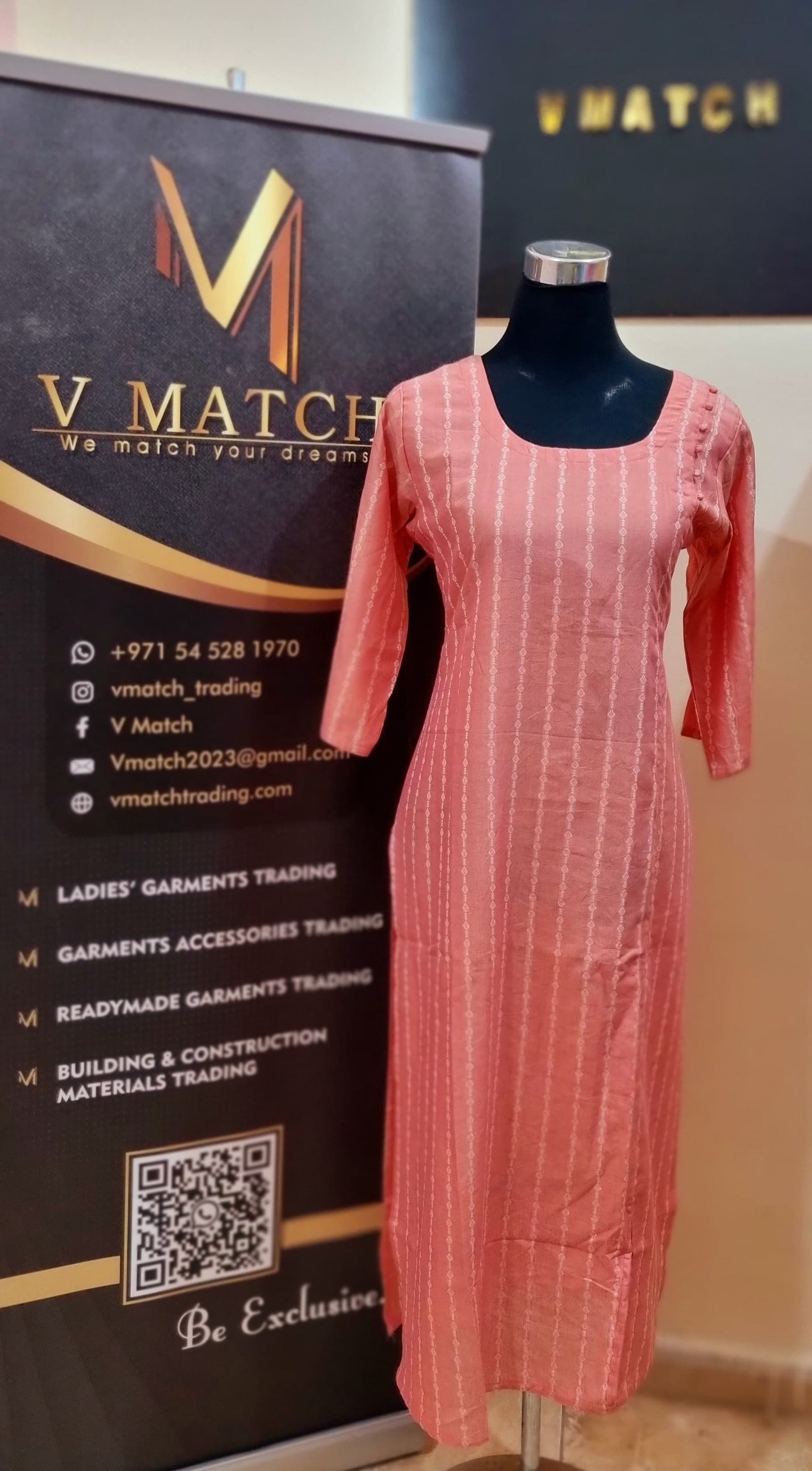 OS63 Beautiful Cotton Slitted Kurti with Lining!!!