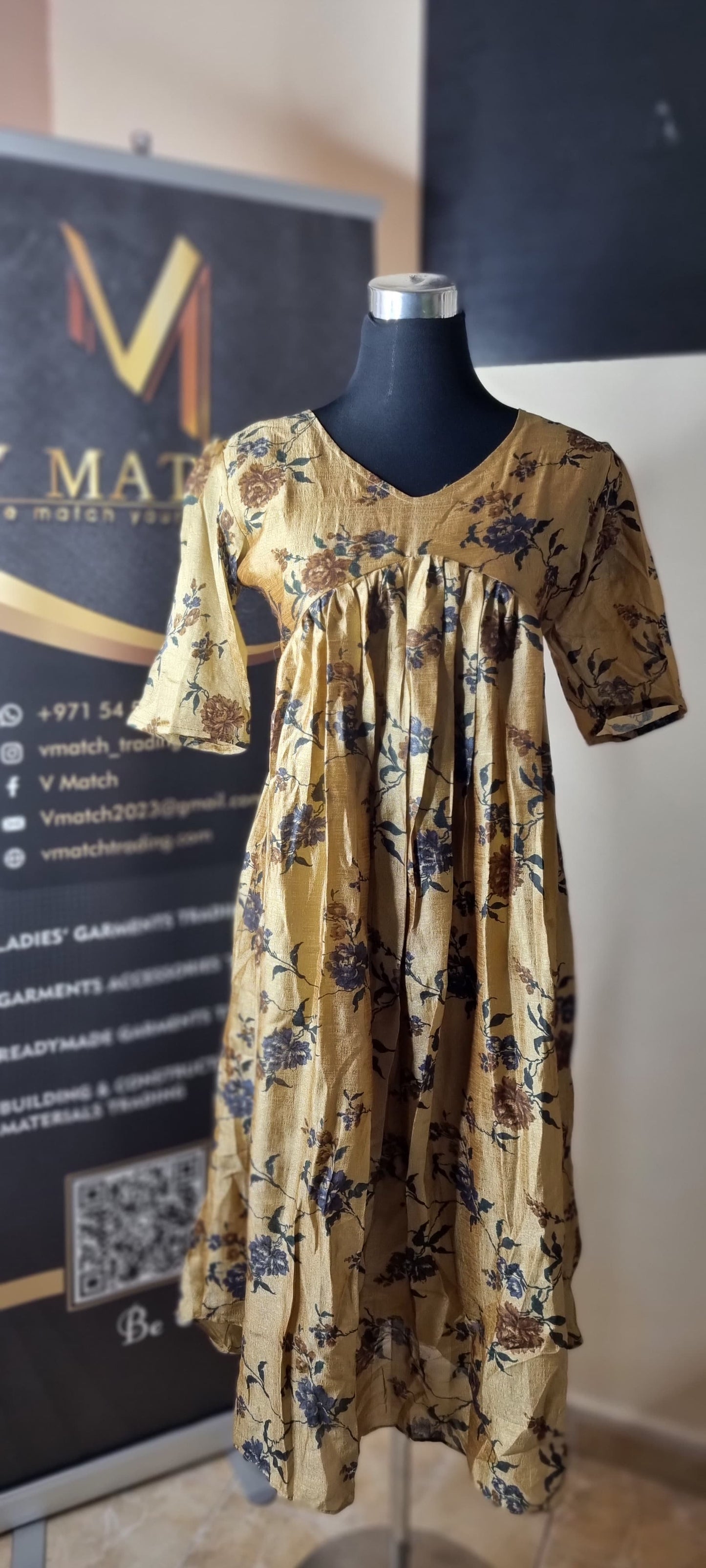 OS58 Beautiful Vichitra Silk Aliya Top !!!