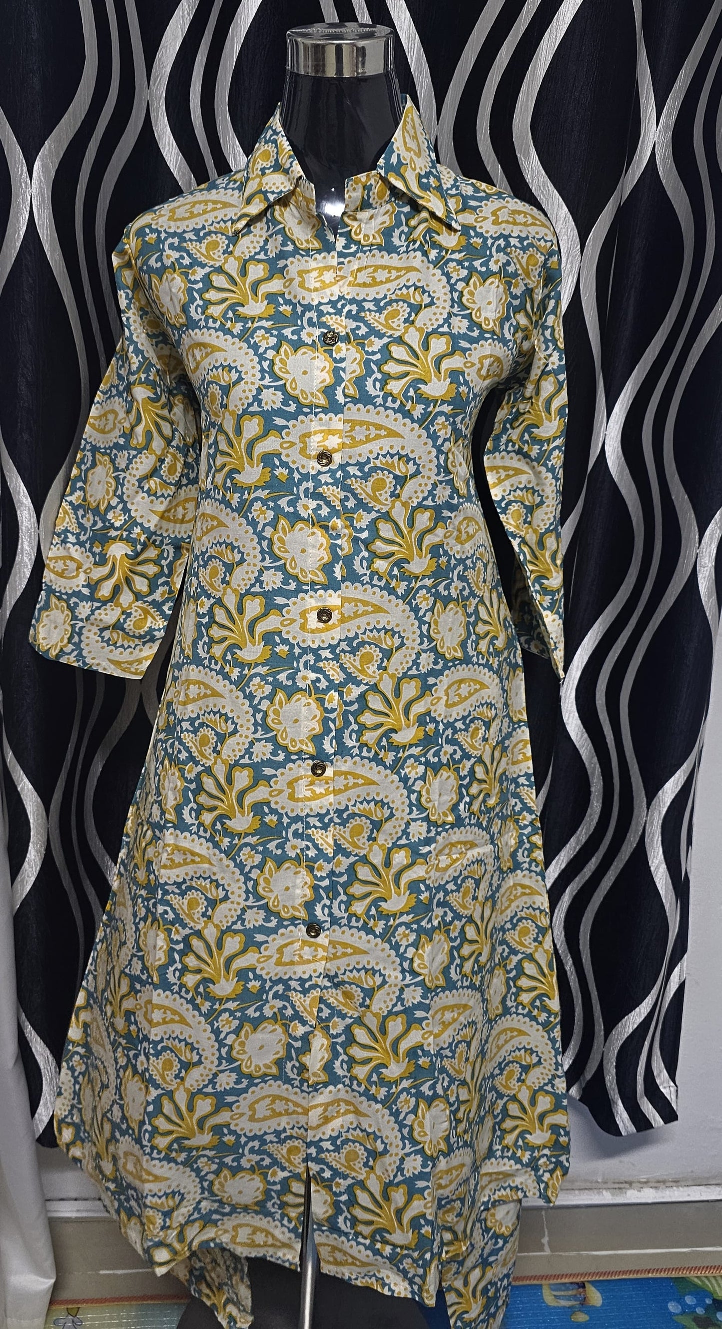 12SP24.Beautiful Pure Cotton Co-ord Set!!!