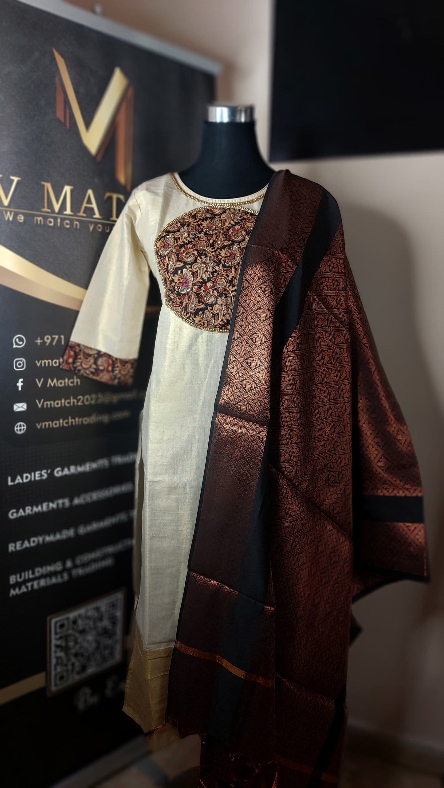 18Jan25. Chanderi Dupatta