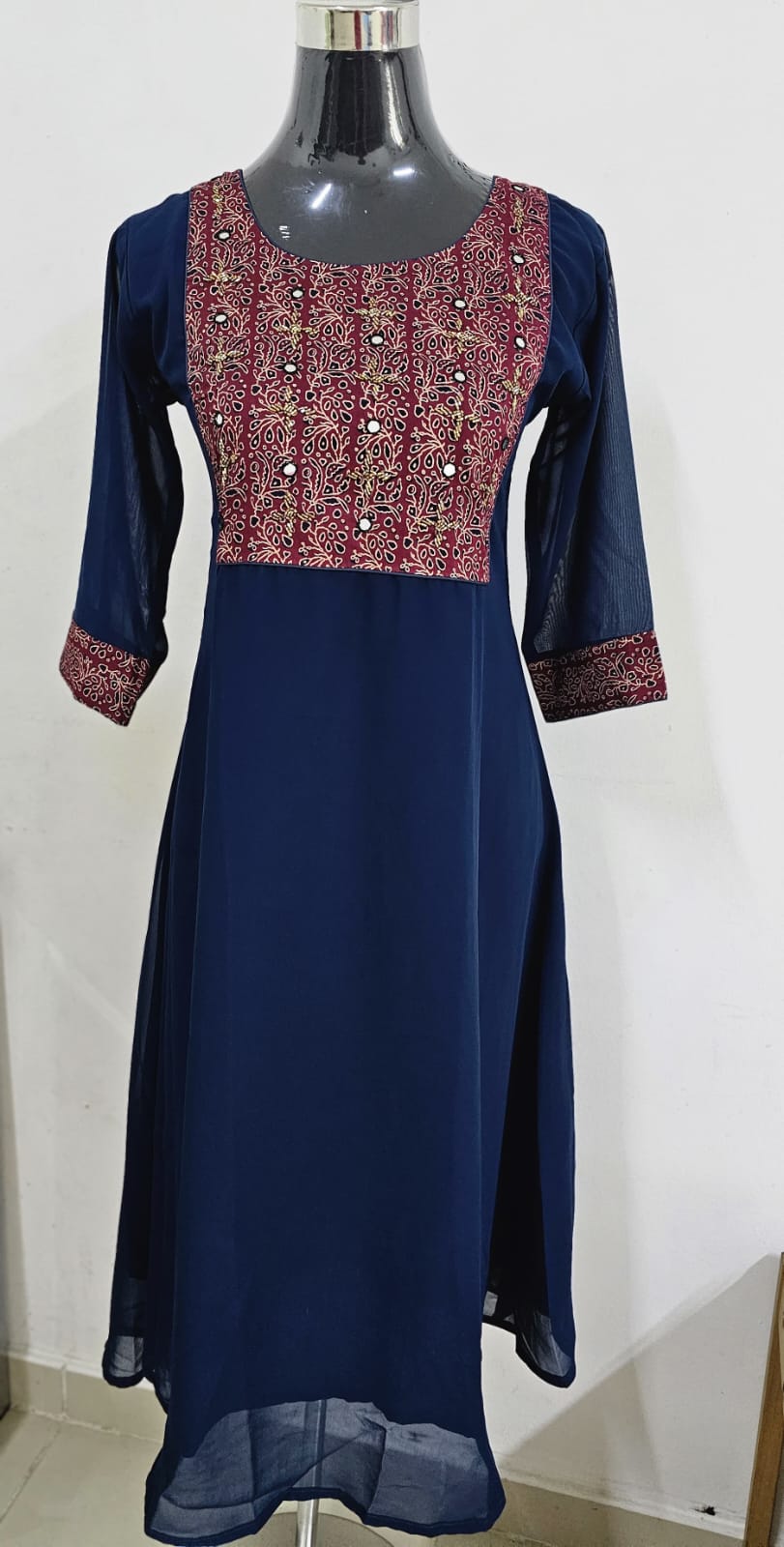 OS19 Georgette aline top