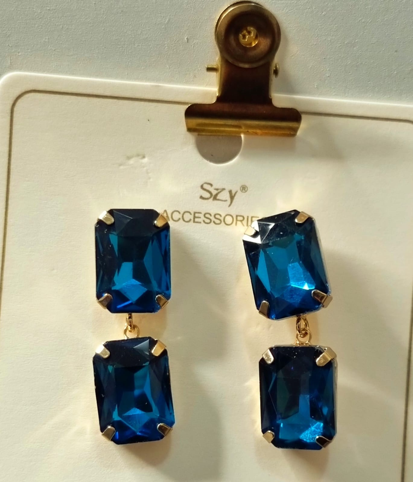 AC ER03. Crystal Earrings.