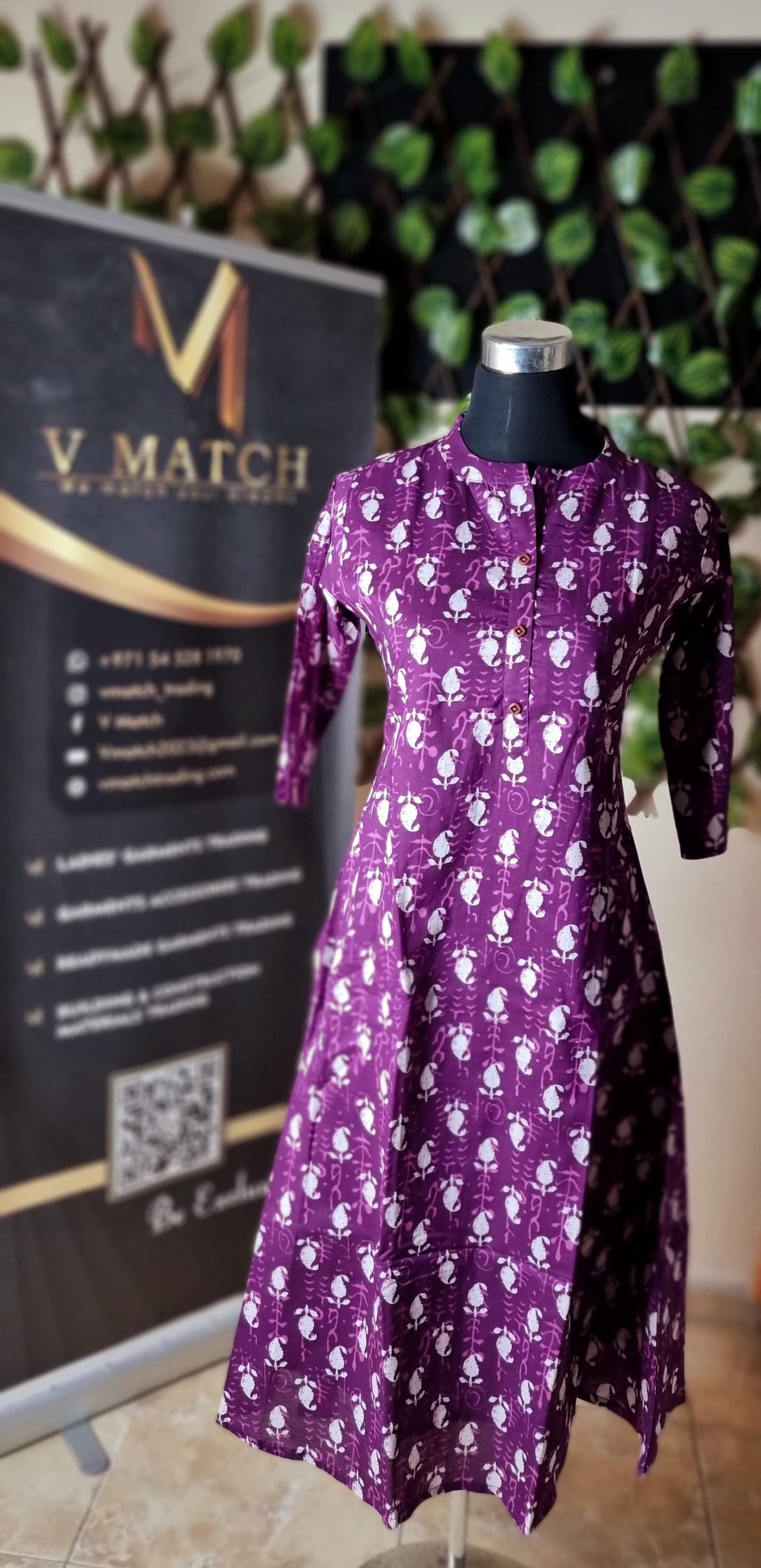 21FEB25. Beautiful Cotton A line Top with Lining.