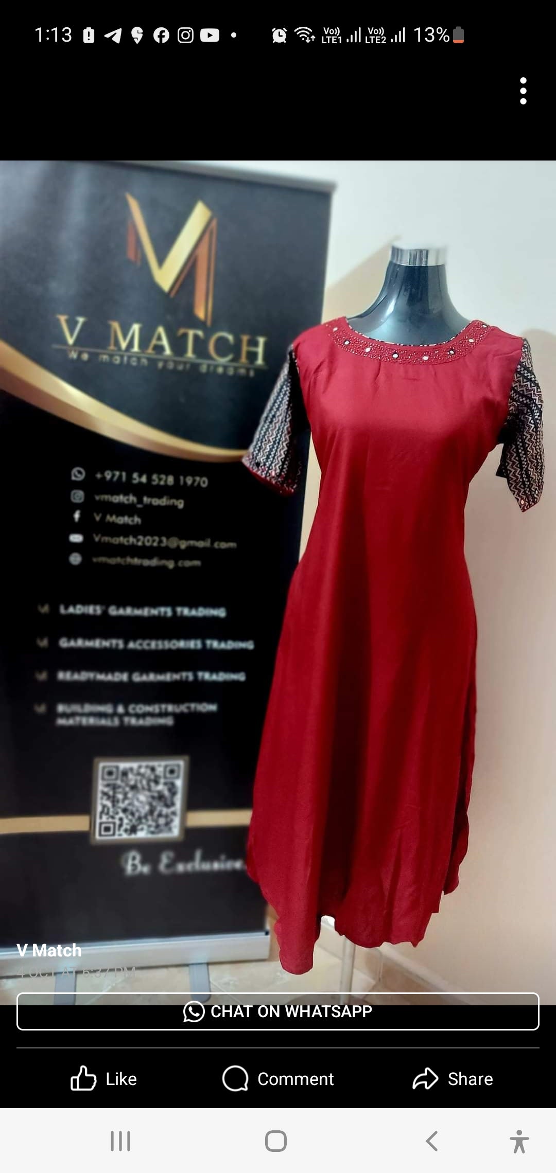 OS 18 Rayon aline top