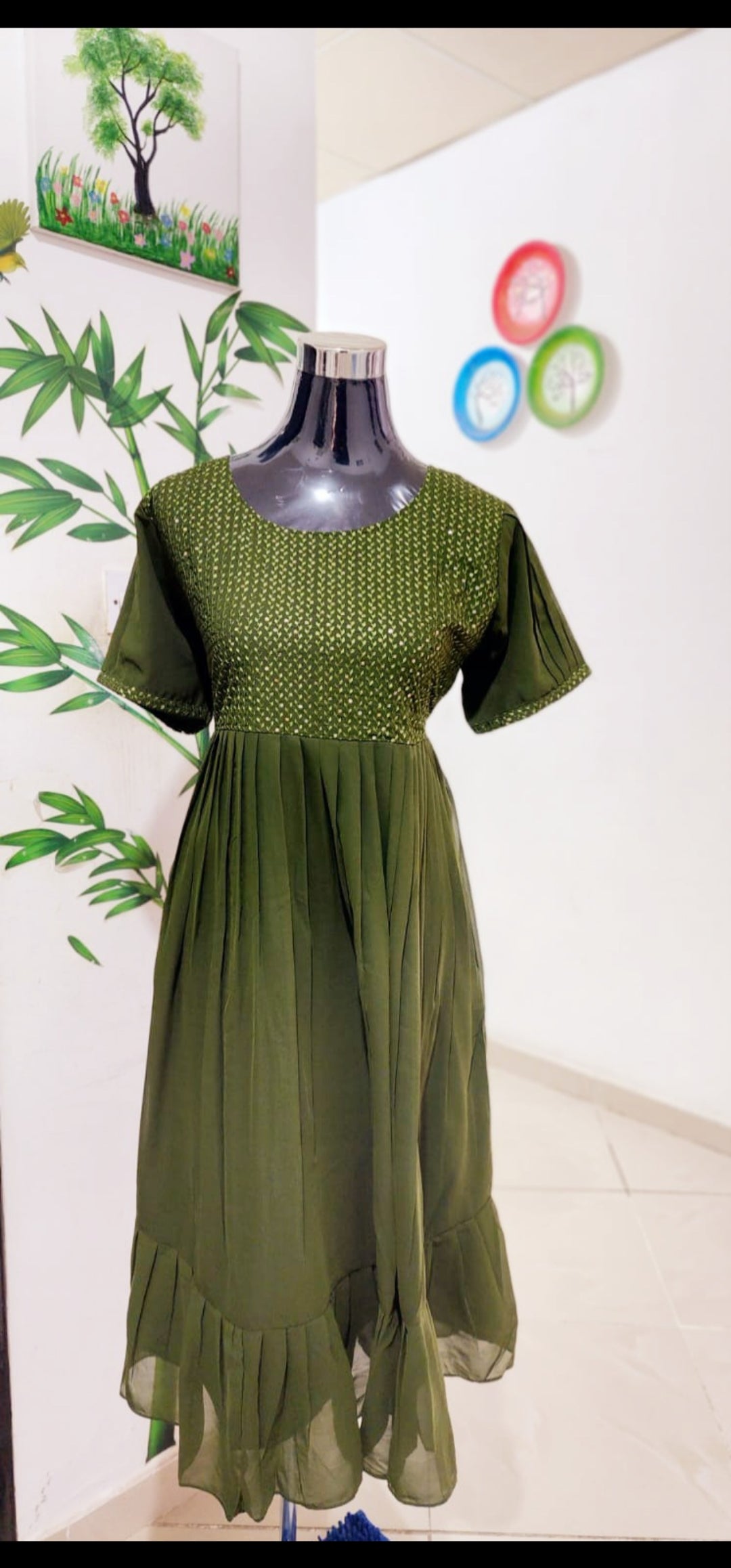 OS32 Georgette Frock