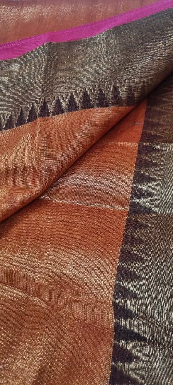 14SEP25. Bengal Tissue Saree.