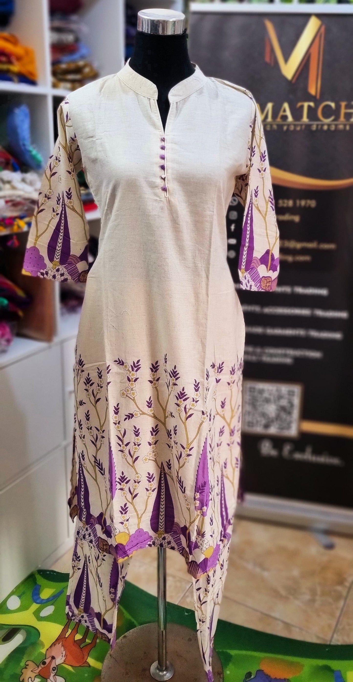 15AUG25.Khadi Cotton Co-ord Set