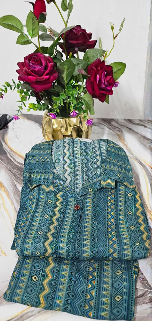 27SEP25. Rayon Co-ord Set