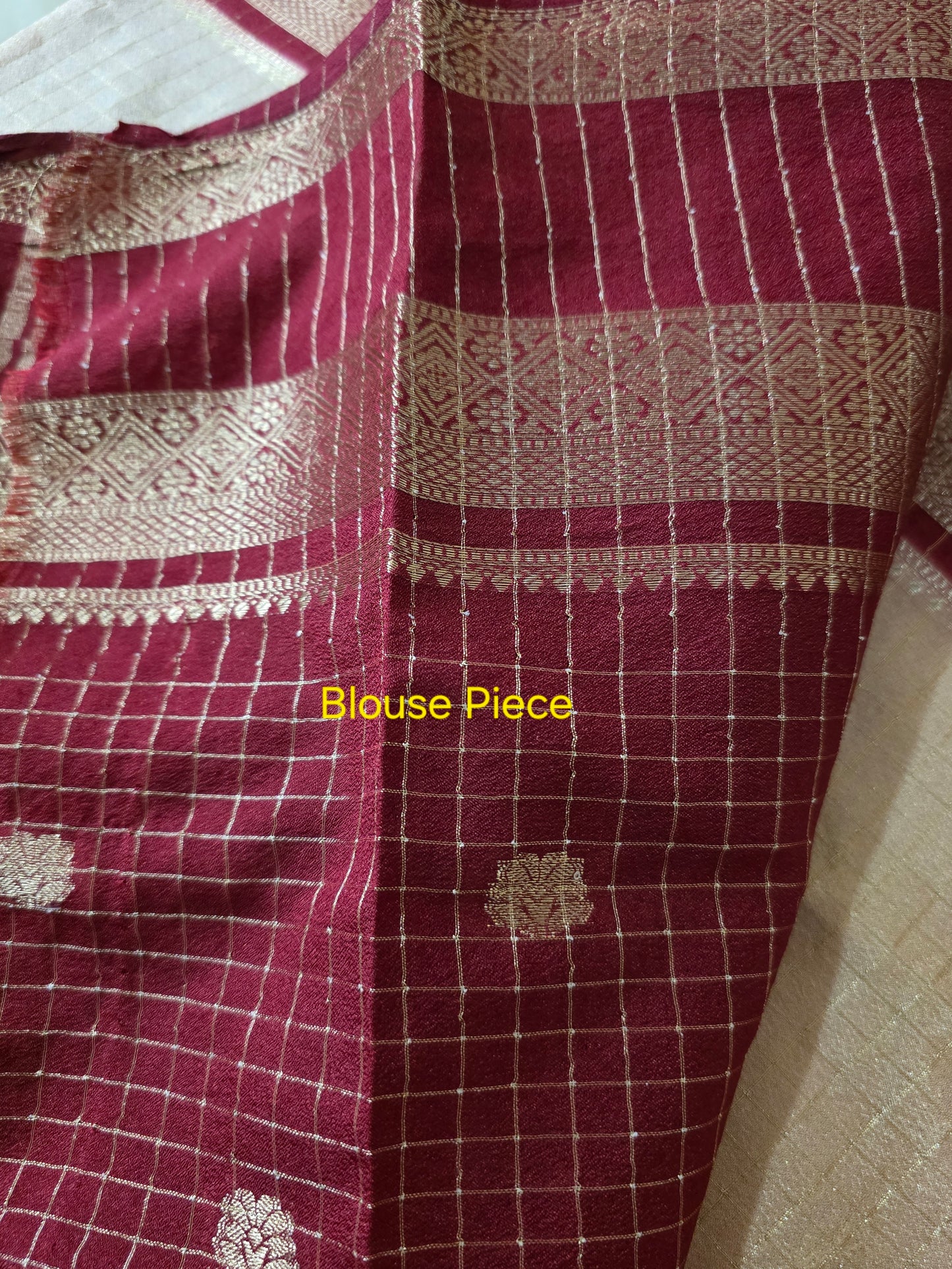 71126. Georgette Banarasi Saree