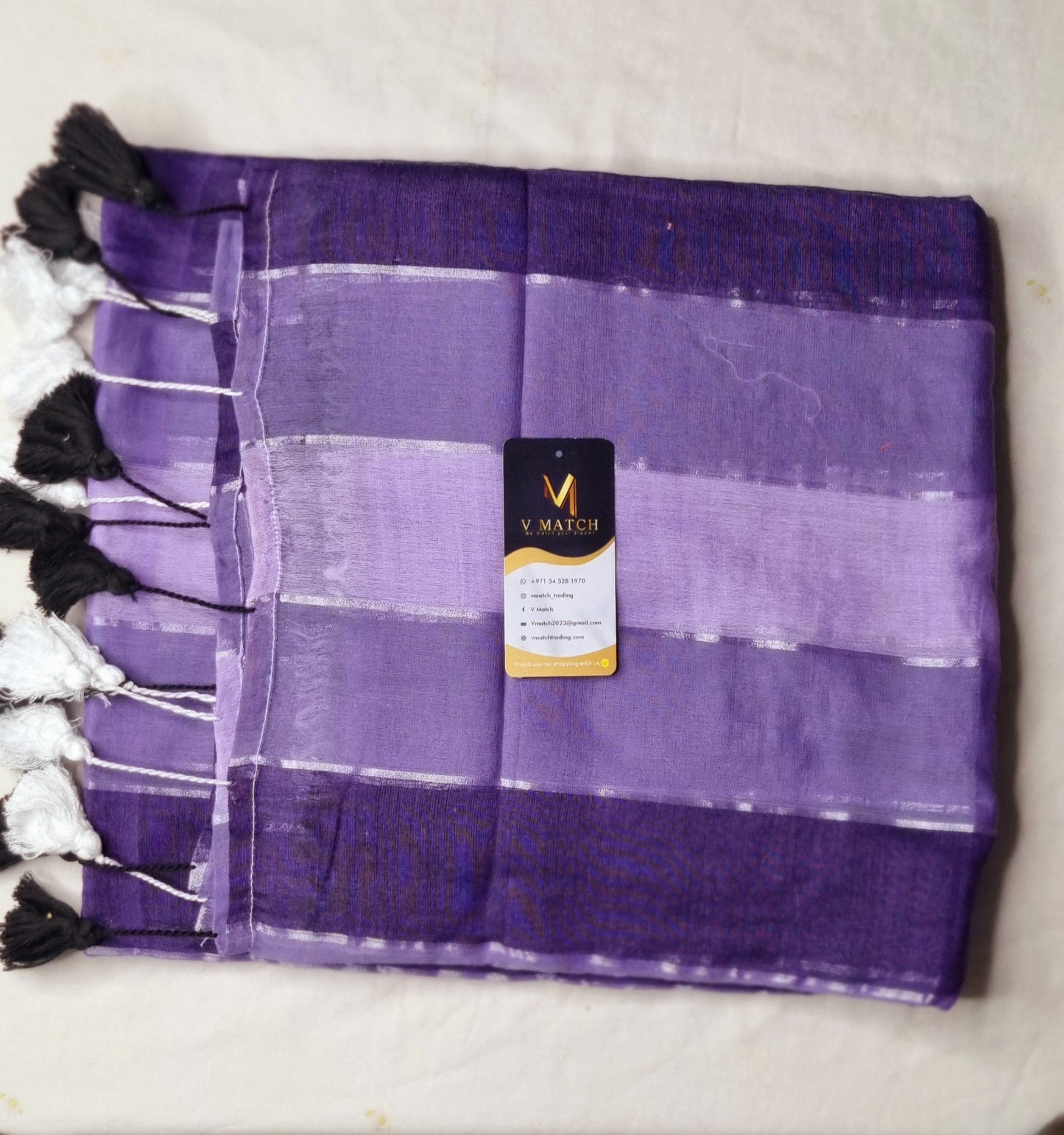 41AUG25. Mulcotton Saree.