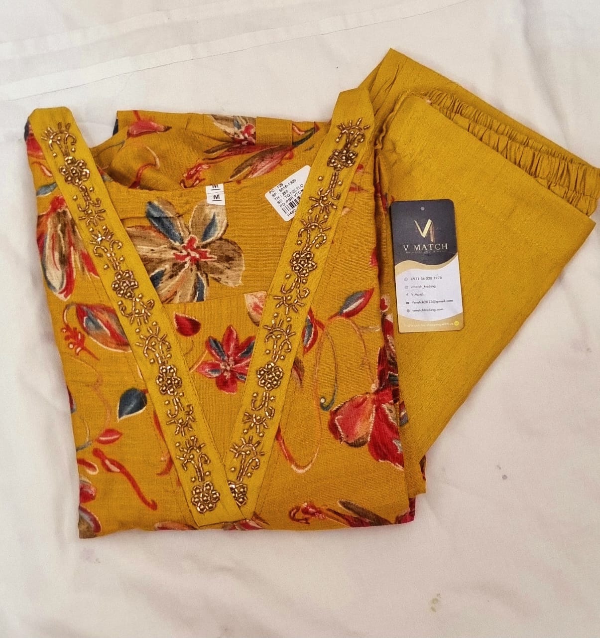 17AUG25. Vertican Silk 2 Piece Set.