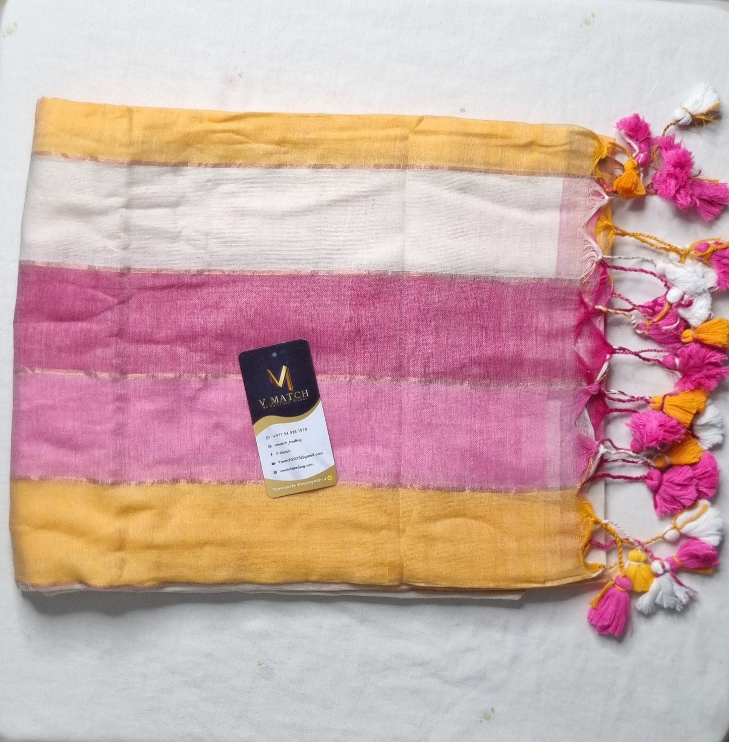 42AUG25.MulCotton Saree