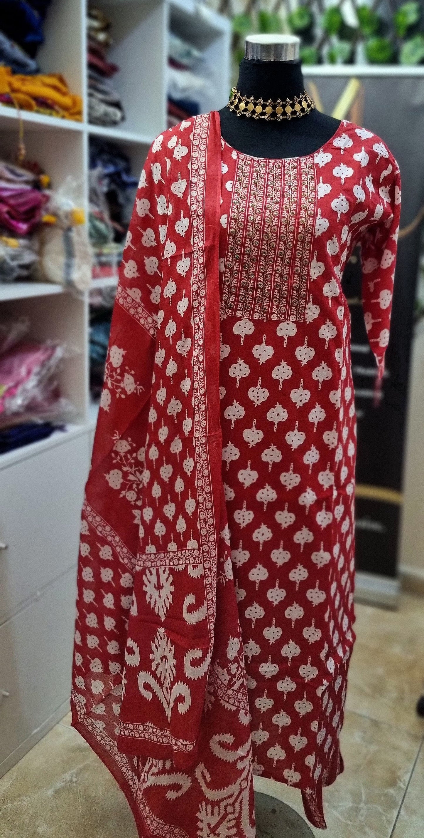 29SEP25. Plus Size Cotton 3 piece Set.