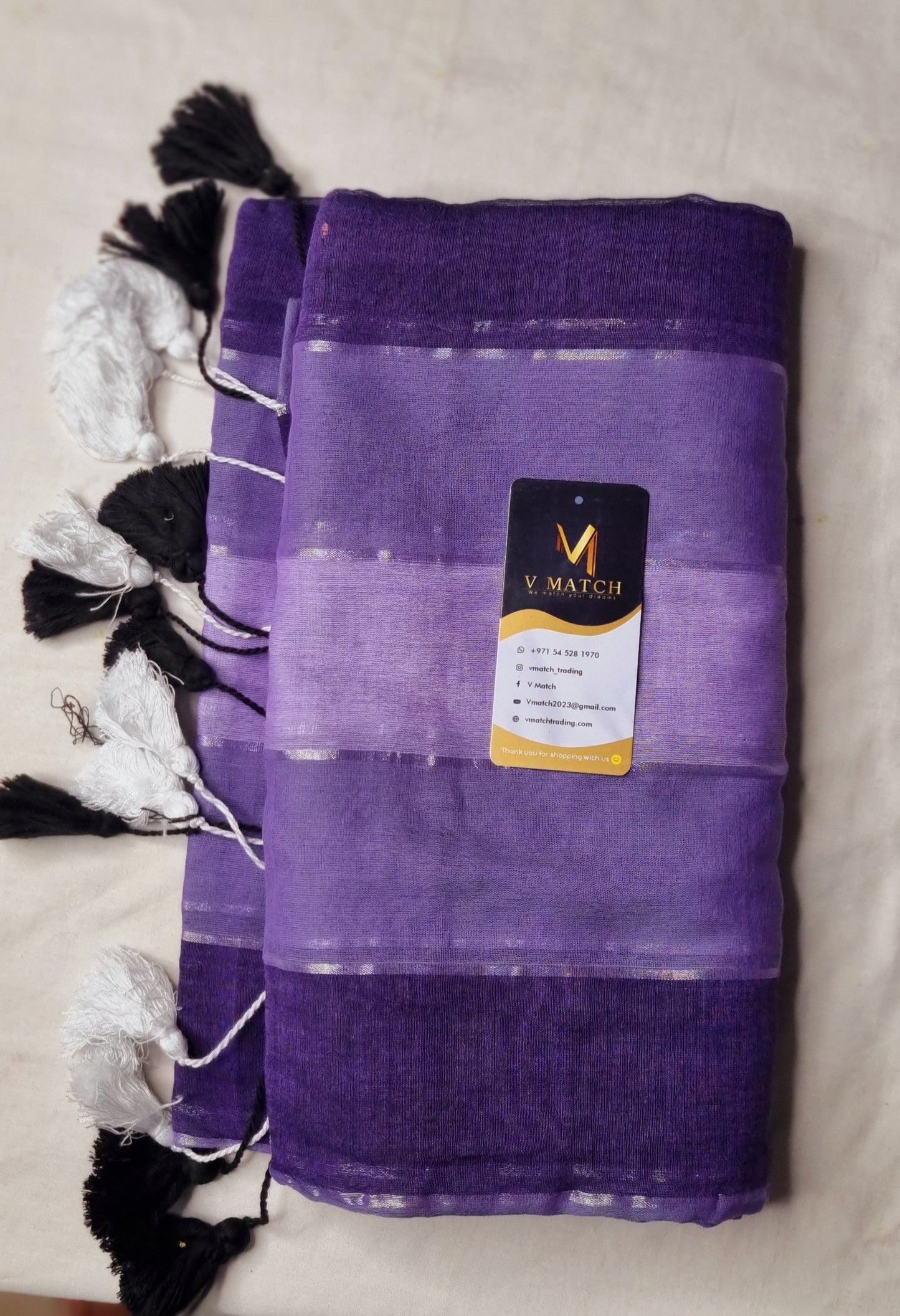 41AUG25. Mulcotton Saree.