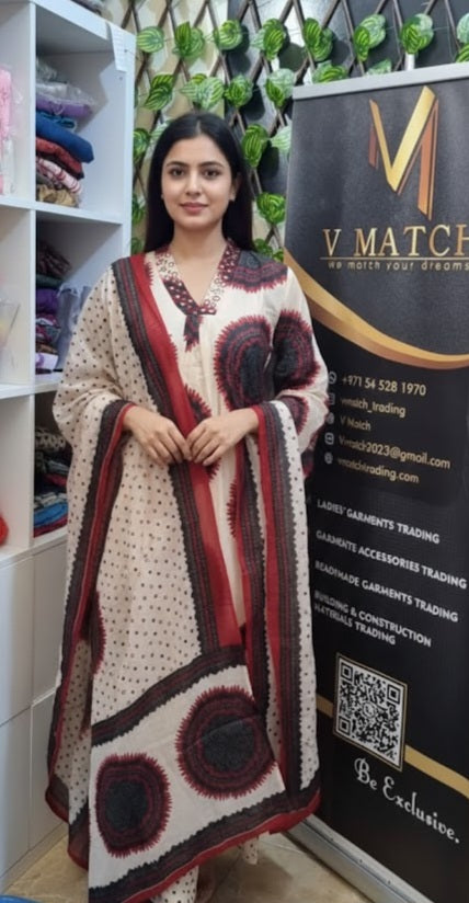 02NOV25.Cotton A-Line 3 Piece Set.