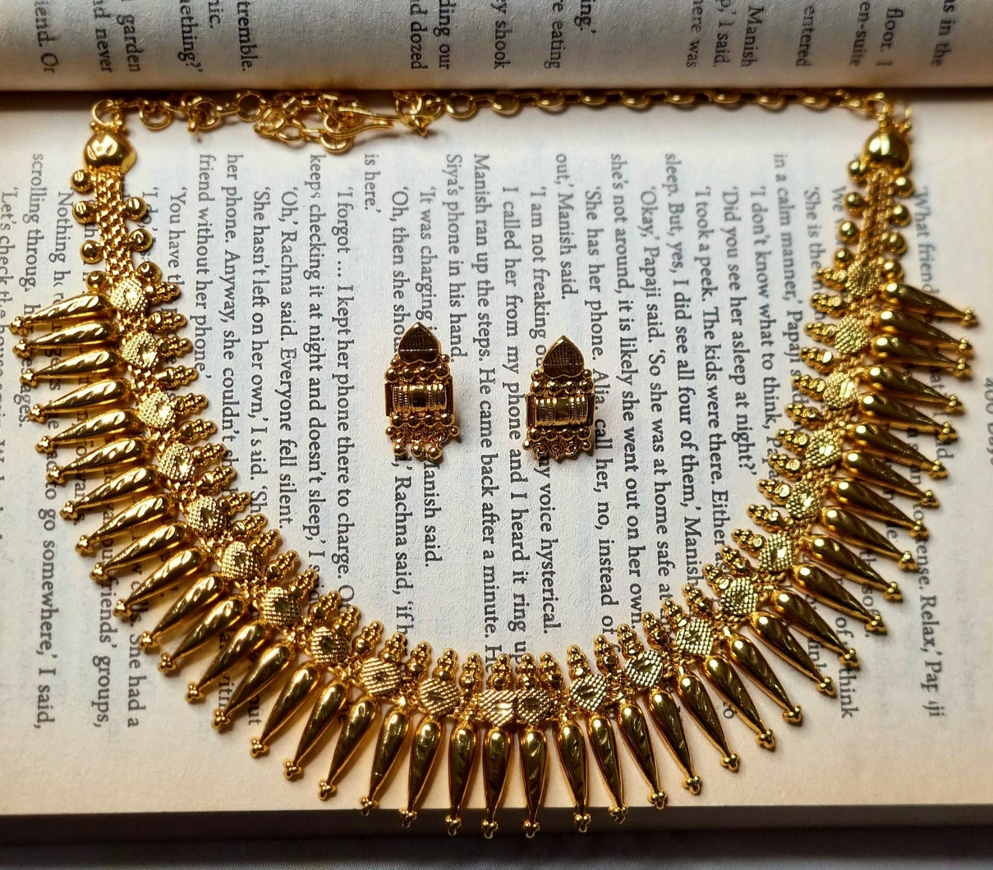 AC11SET. Traditional Mulla Mottu Necklace