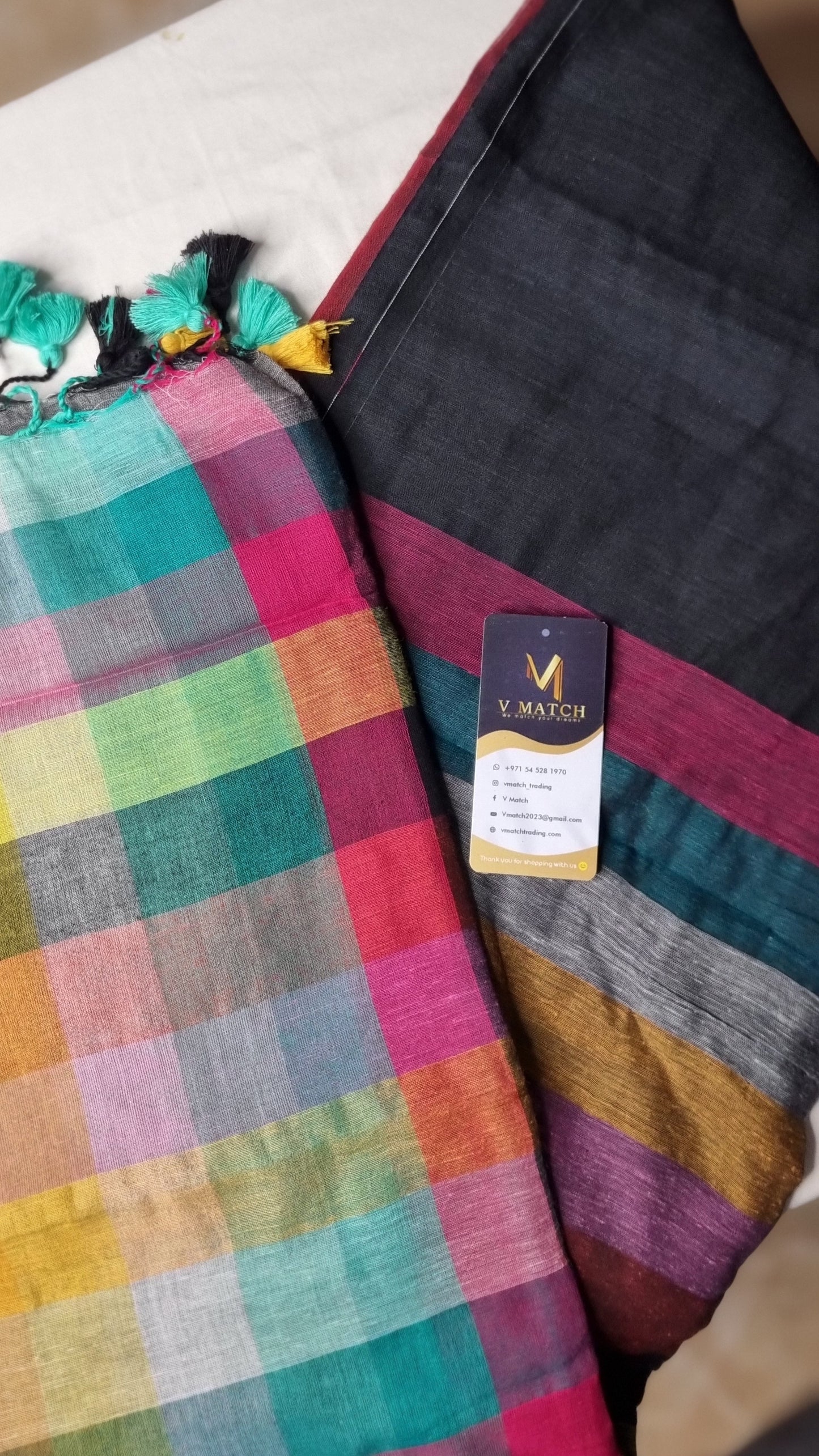 34AUG25.Mulcotton Saree