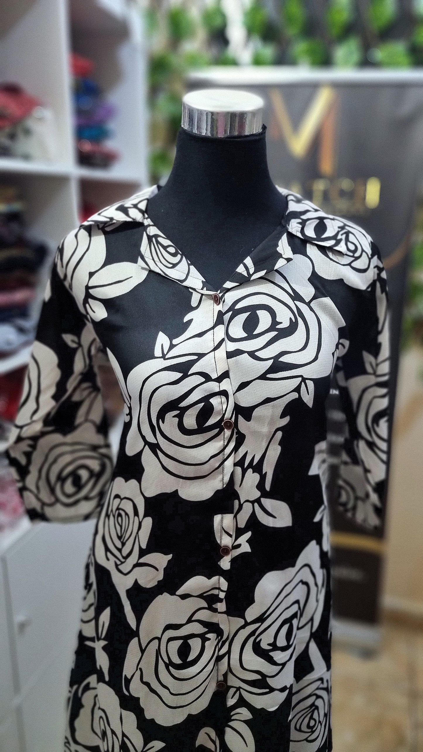 Roses26. Delta Fabric Co-ord Set.