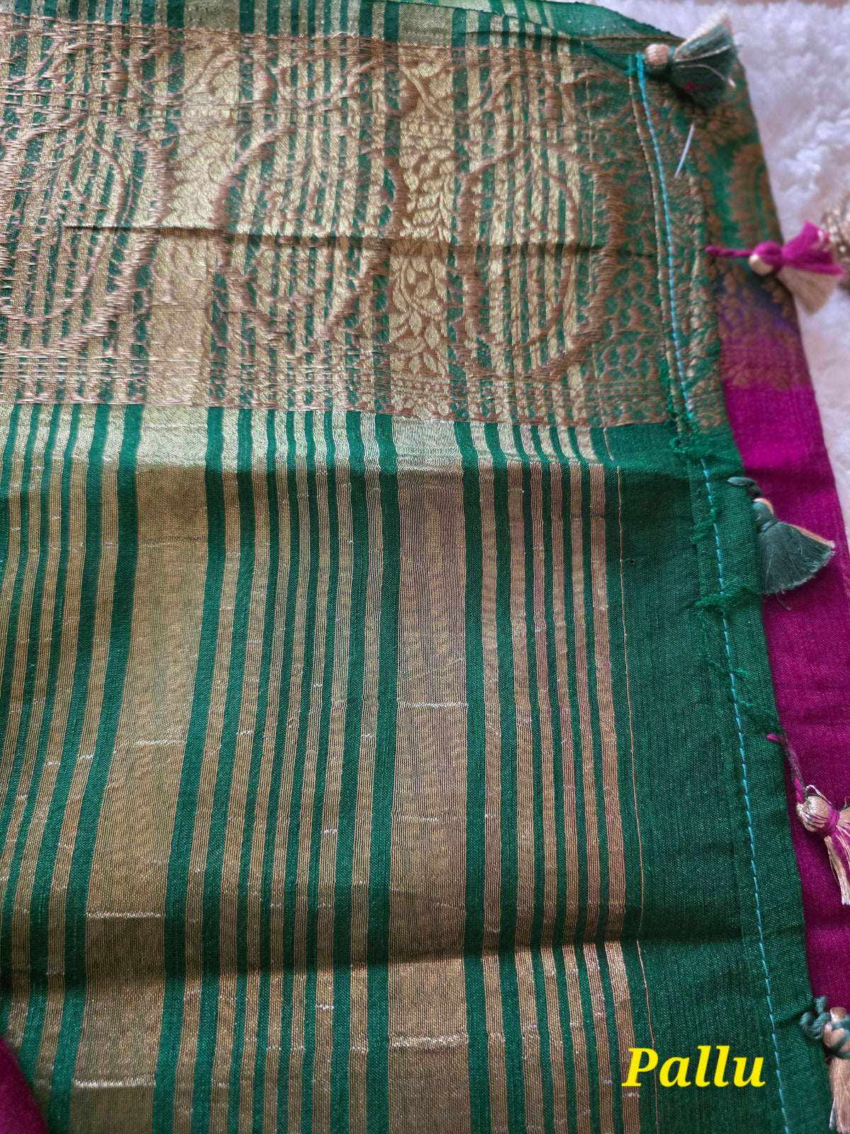 74526. Jute Silk Saree.