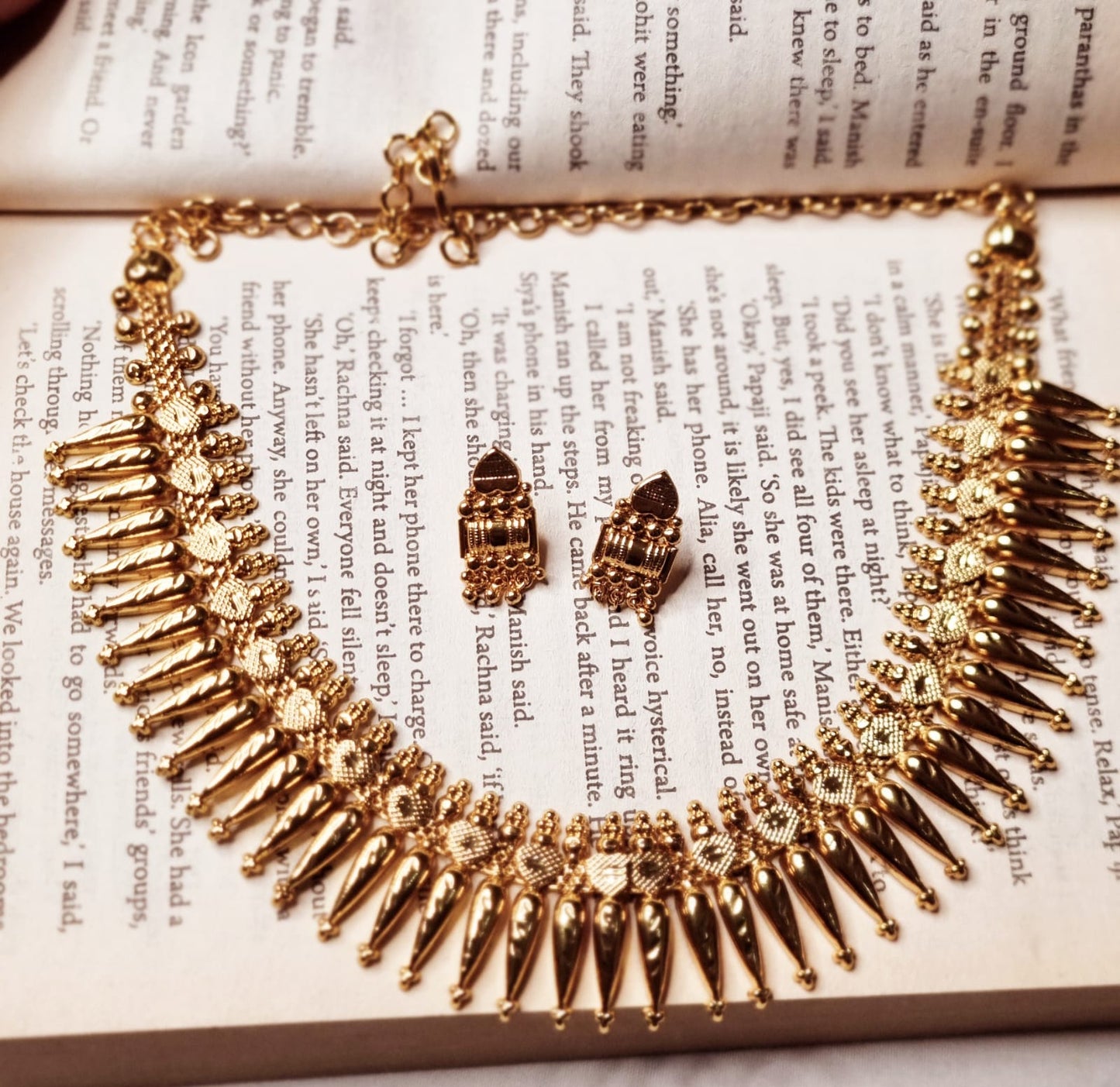 AC11SET. Traditional Mulla Mottu Necklace