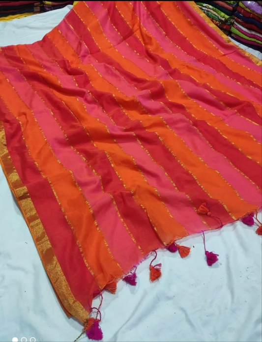 12AUG25. Mulcotton Sarees.