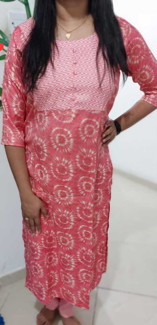 OS57. Soft Rayon 2 piece set.