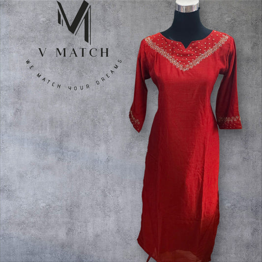 50626.Vichitra Silk Co ord Set.