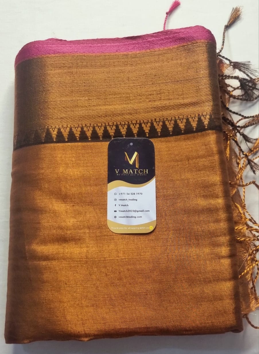 13SEP25. Bengal Tissue Saree.