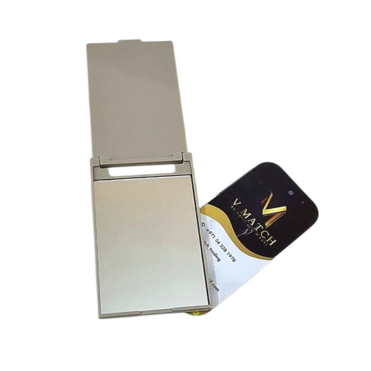 03AC25.Small Mirror Fold With One Portable Mirror Makeup Mirror Single-sided