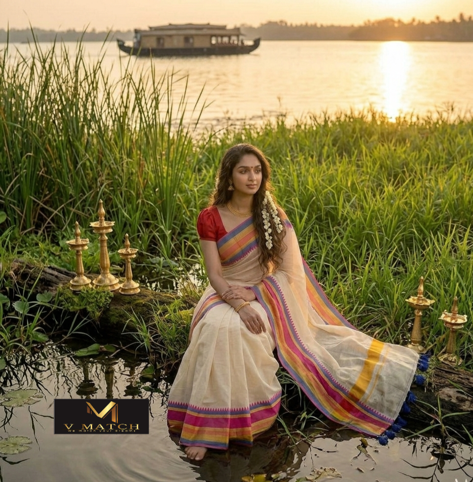 V5426. 140 Count MulCotton Saree.