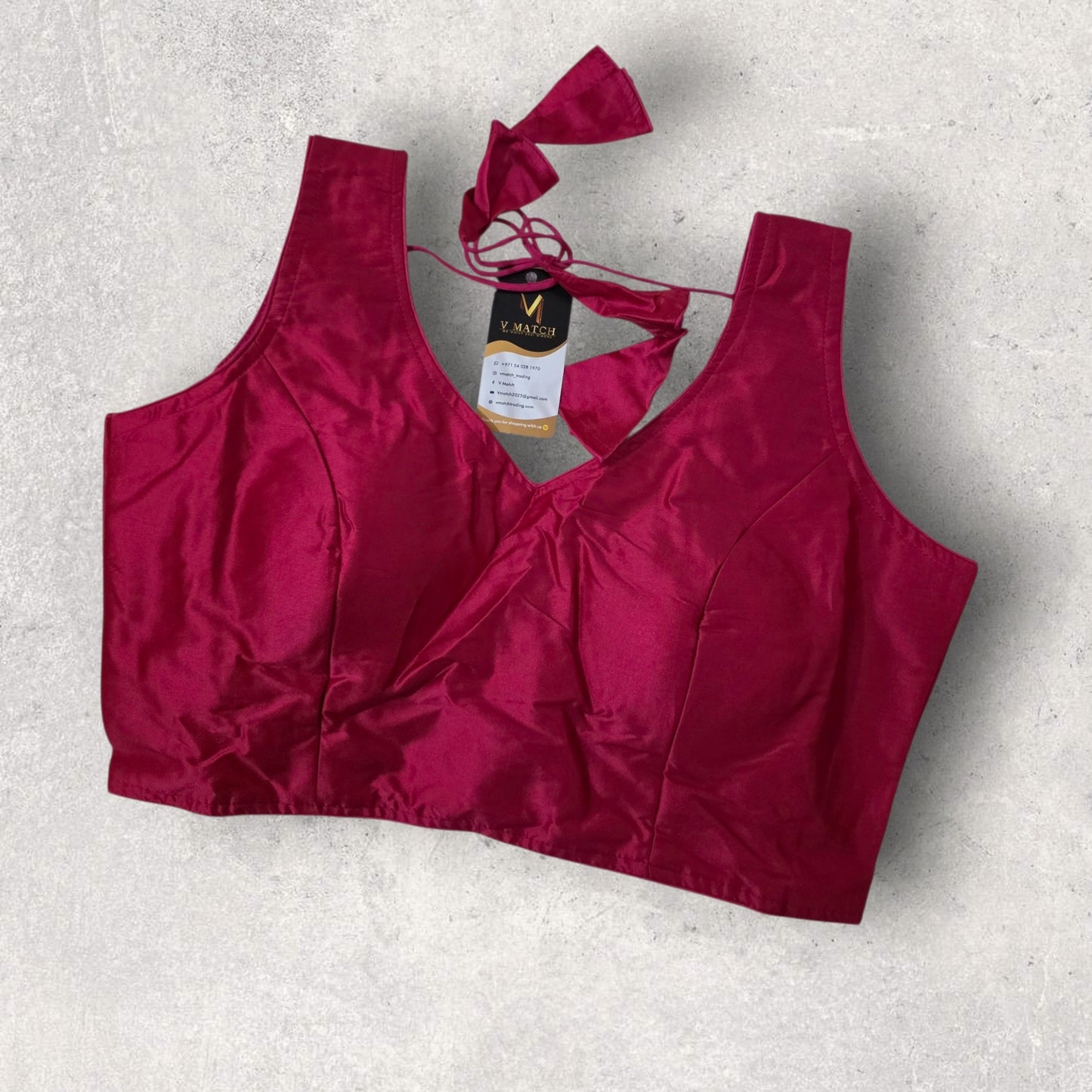 72426. Raw Silk Blouse.