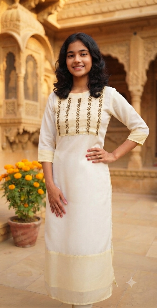 OS112. Georgette Slitted Top.