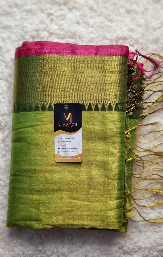 22NOV25. Bengal Tissue Saree.