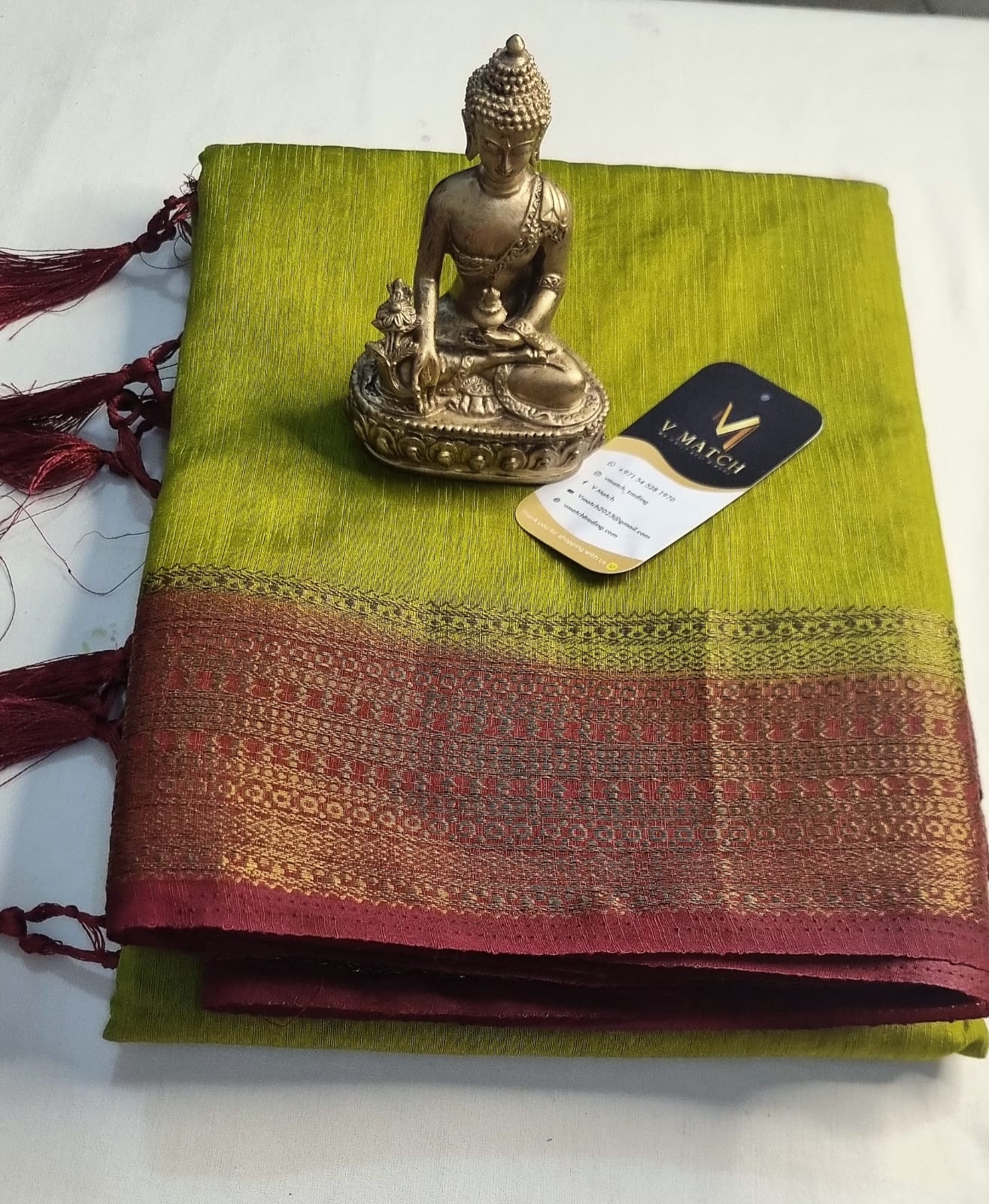 12SEP25. Semi Jute Silk Saree.