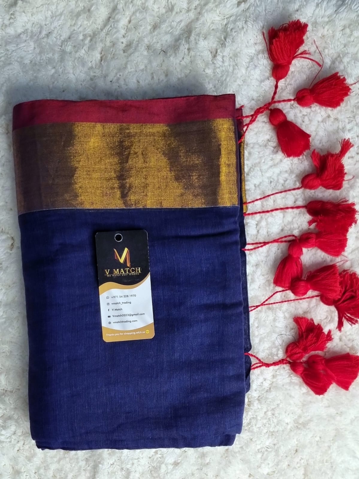 39NOV25.Mul Cotton Saree.