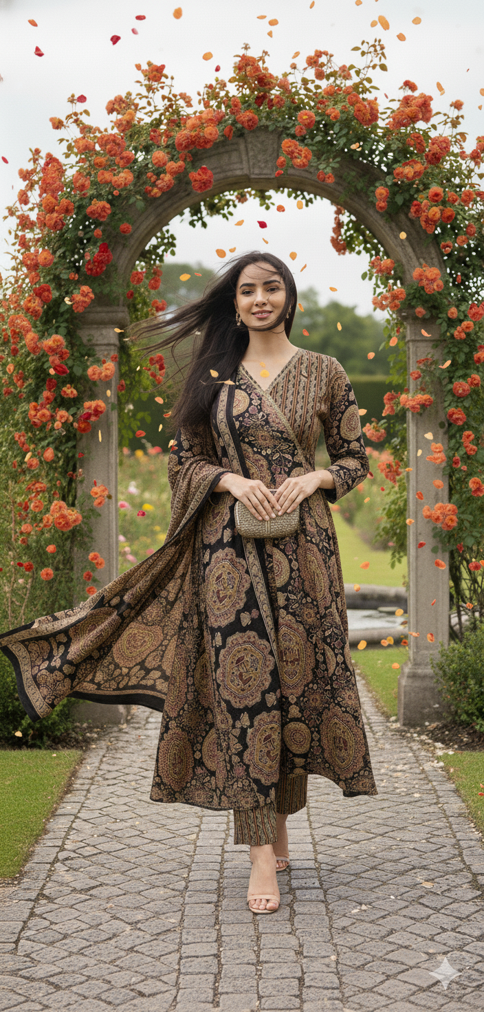 28NOV25. Cotton Angarha 3 Piece Set.