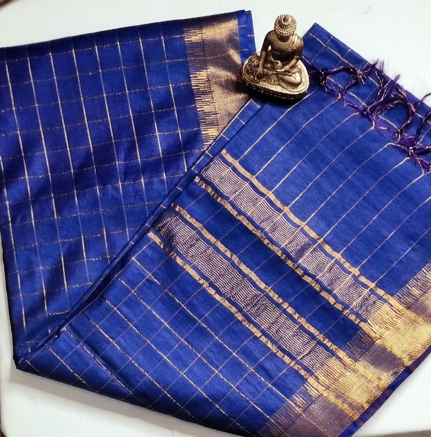 07SR25. Maheshwari Silk Saree.