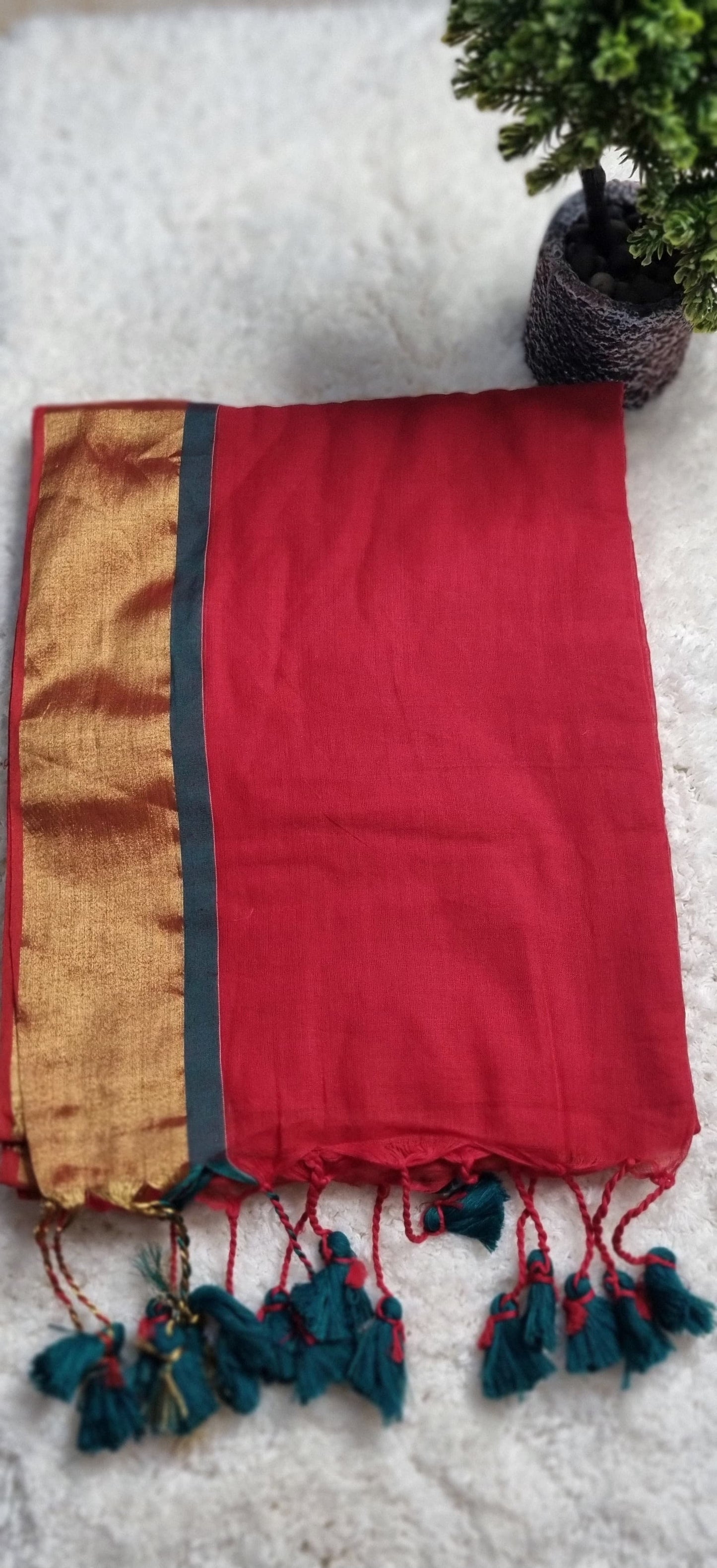 3AUG25.MUL COTTON SAREE.