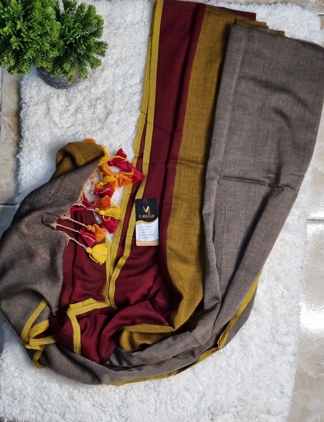 17NOV25. 100 COUNT MULCOTTON SAREE