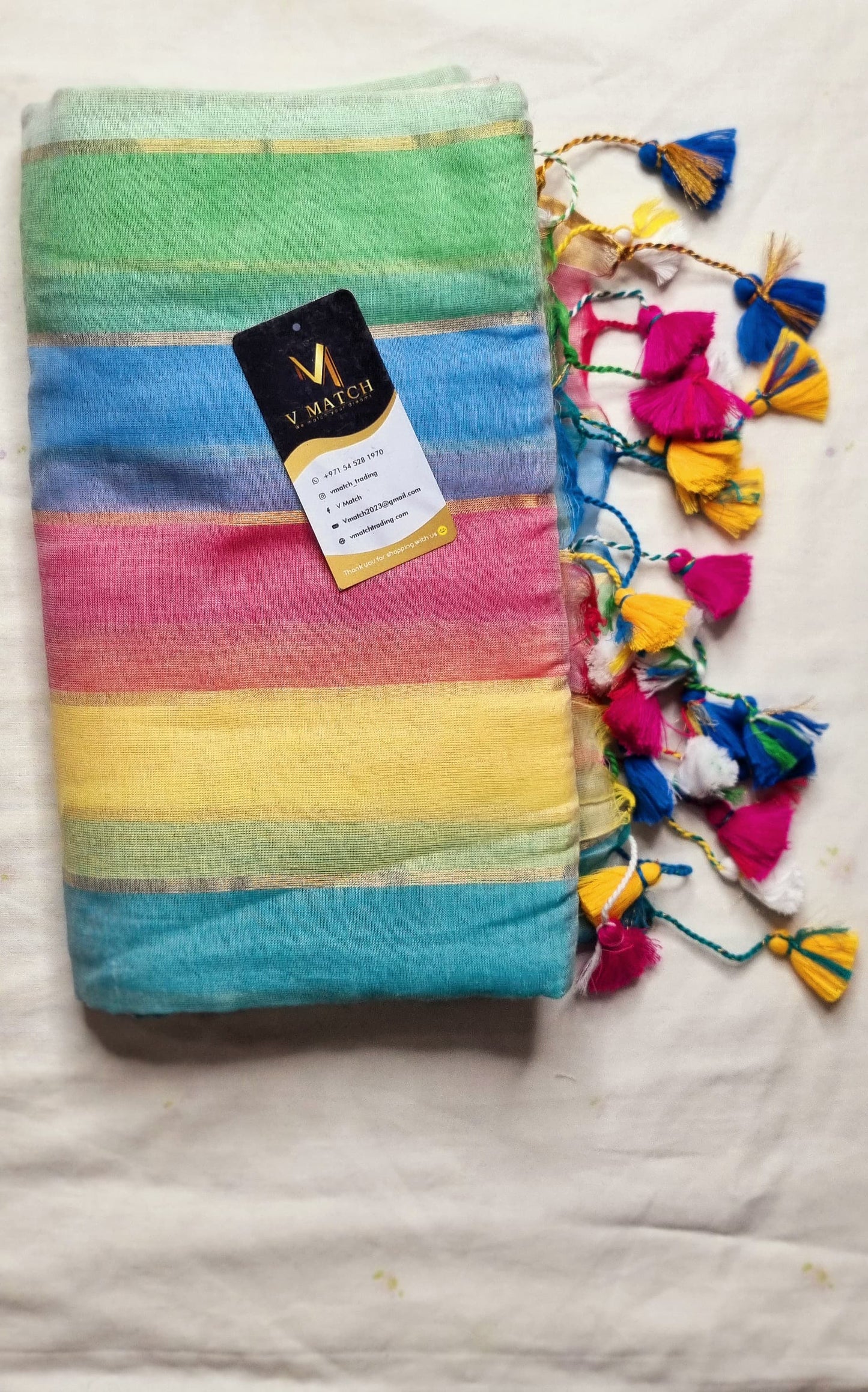 01Aug25. 120 Count Mul Cotton Saree with out Bp