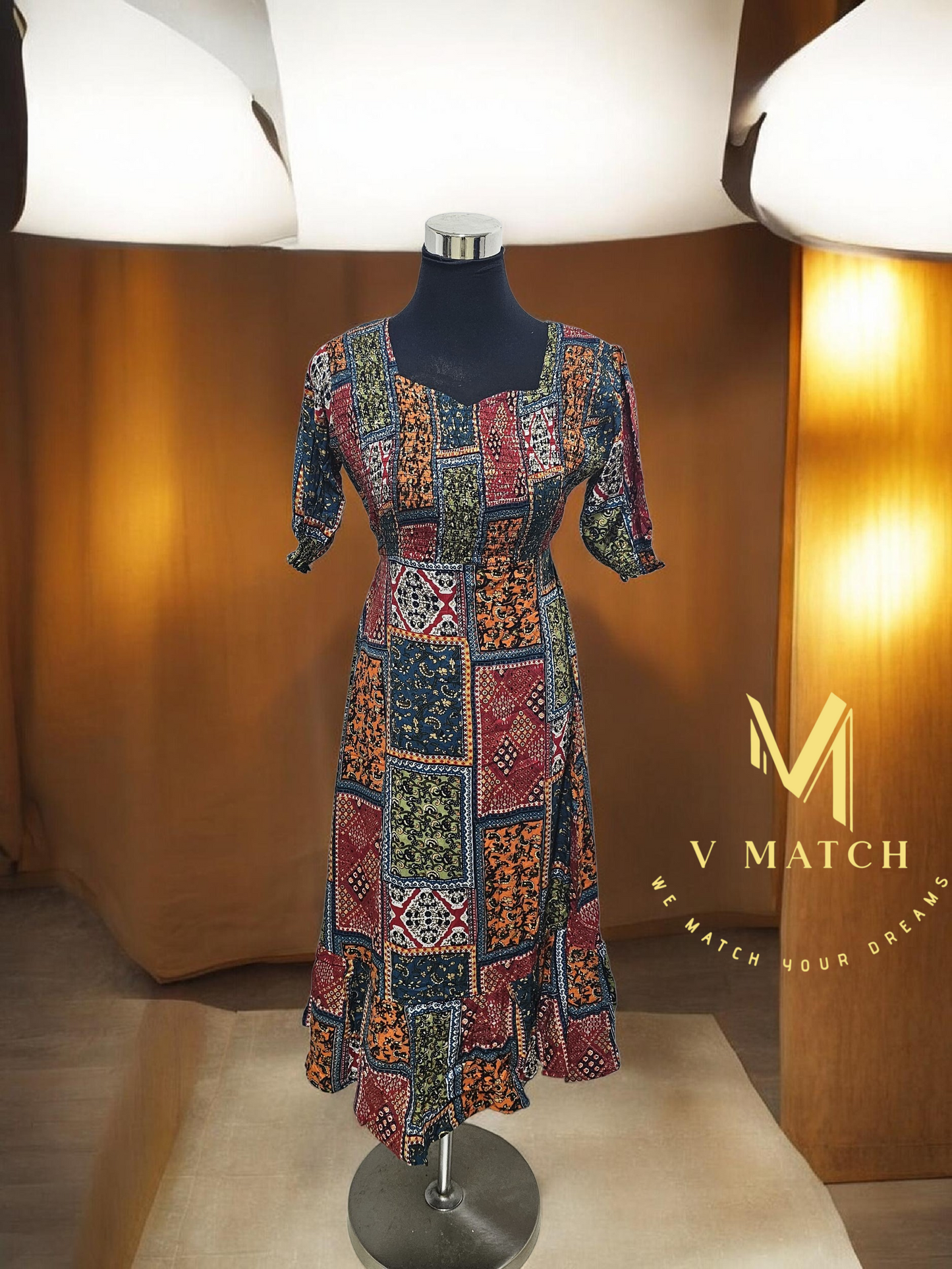 09226. Rayon Frock.