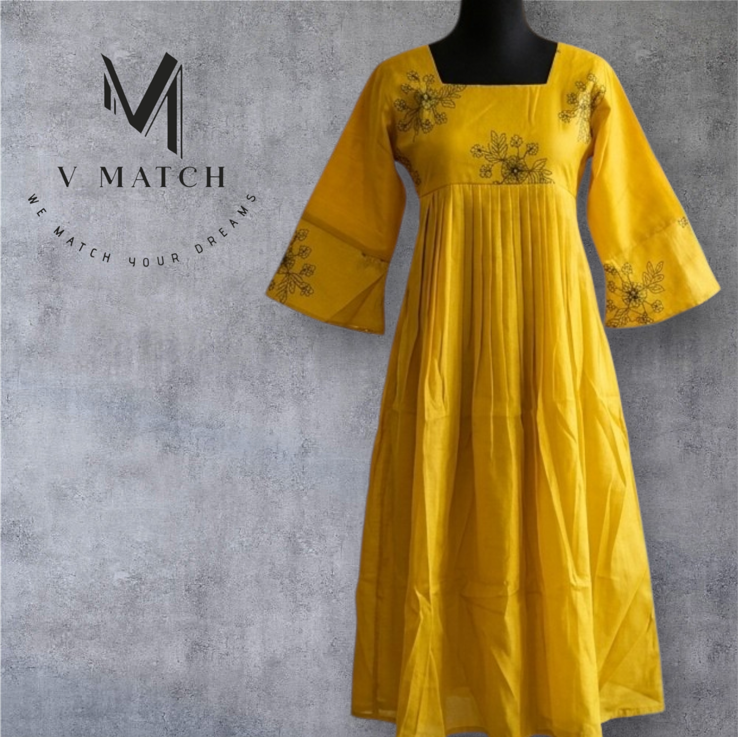 34226.Mul Chanderi Pleated A Line Top.